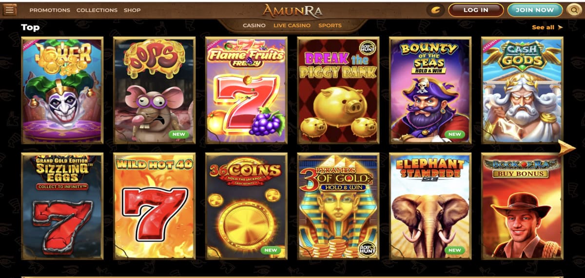amunra games