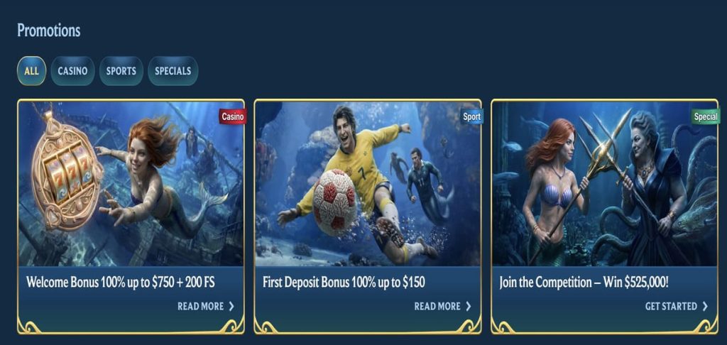 aquaspins bonuses