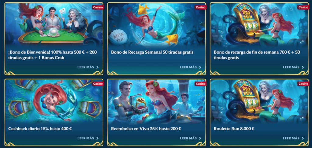 aquaspins casino bonos