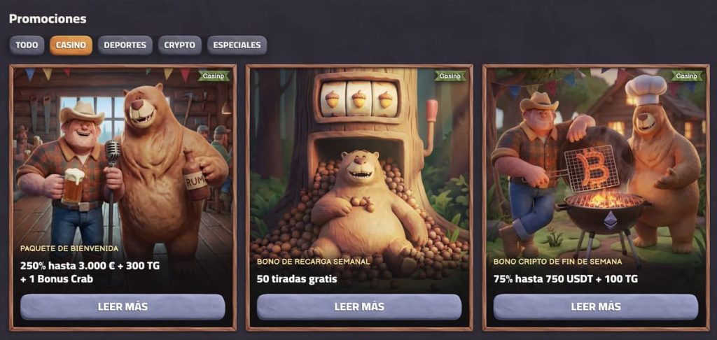 bearo casino bonos