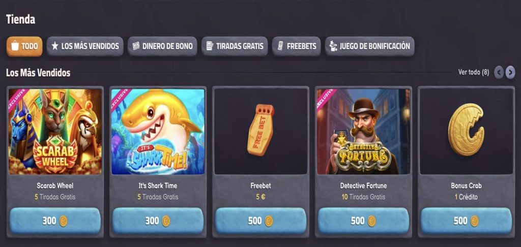 bearo casino tienda