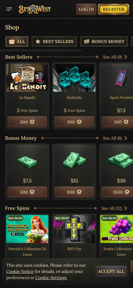 betwest-casino-shop