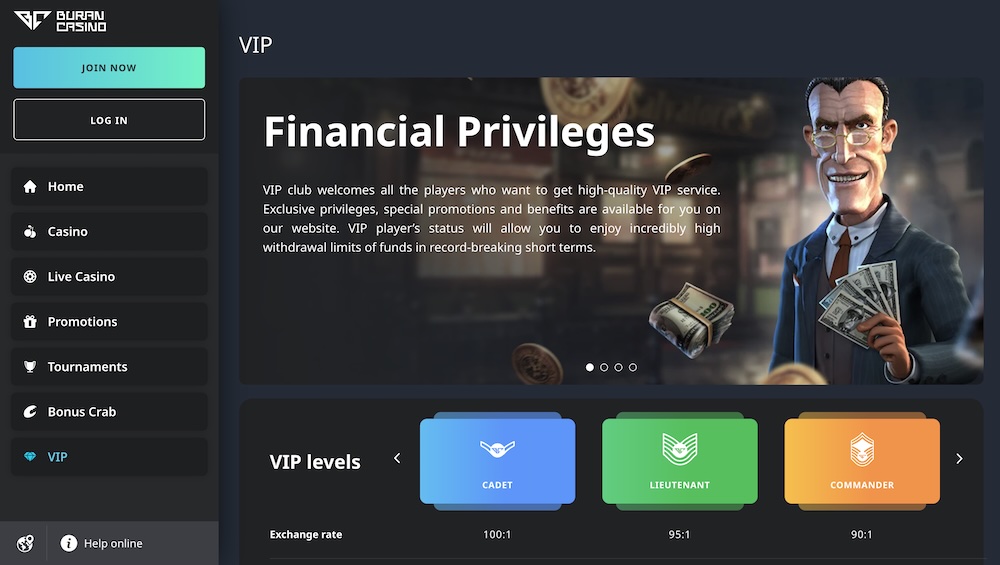 BuranCasino vip