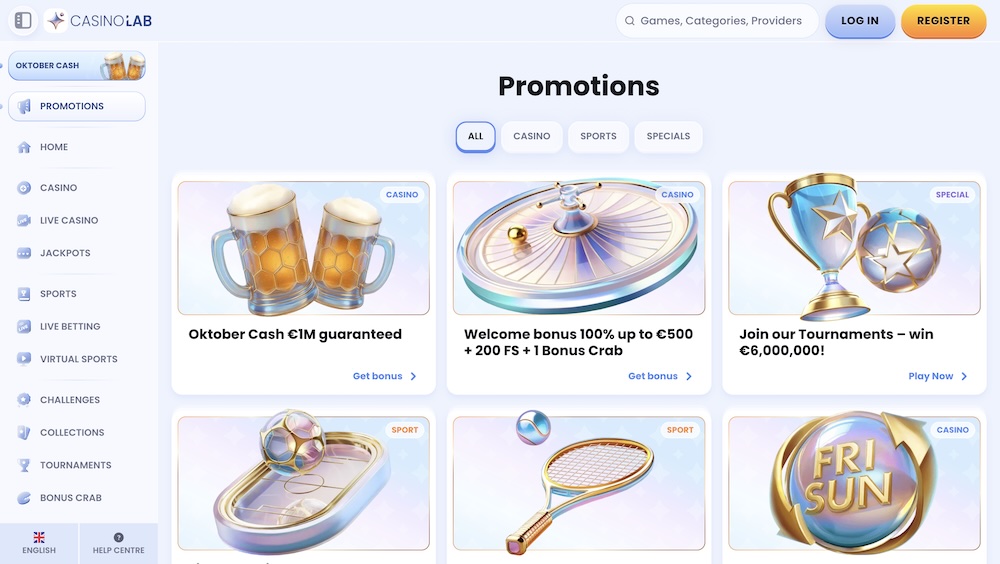 CasinoLab promotions