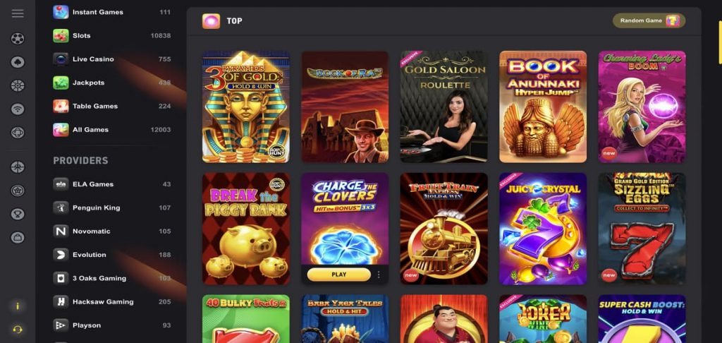 Fezbet casino games