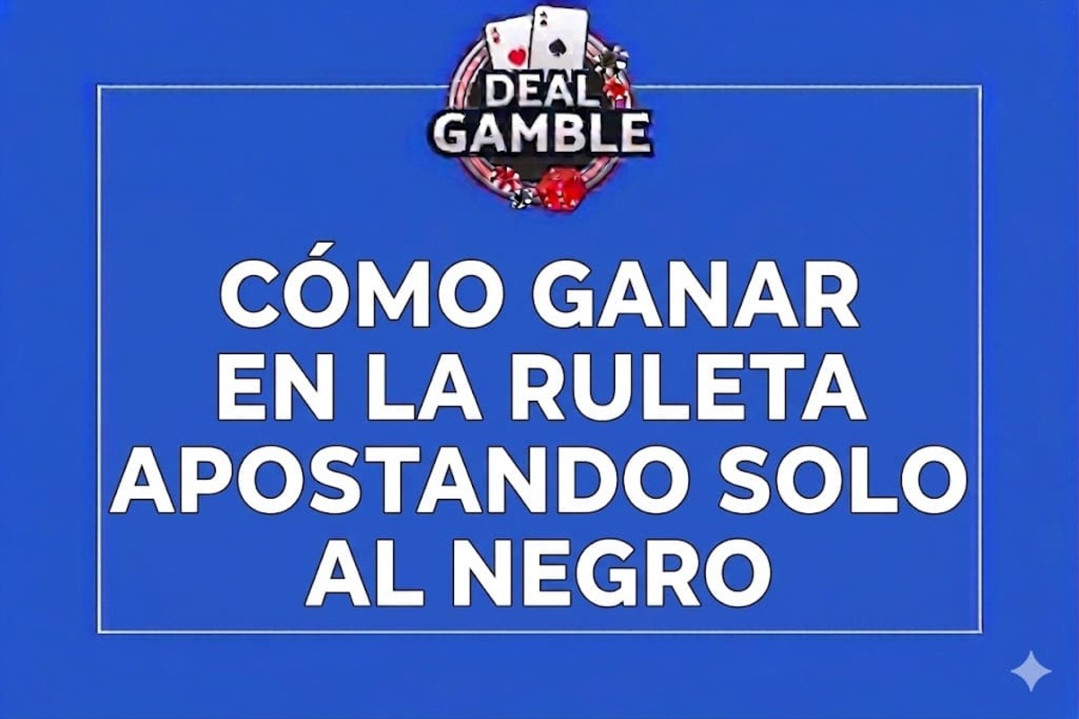 ganar en la ruleta apostando solo al negro