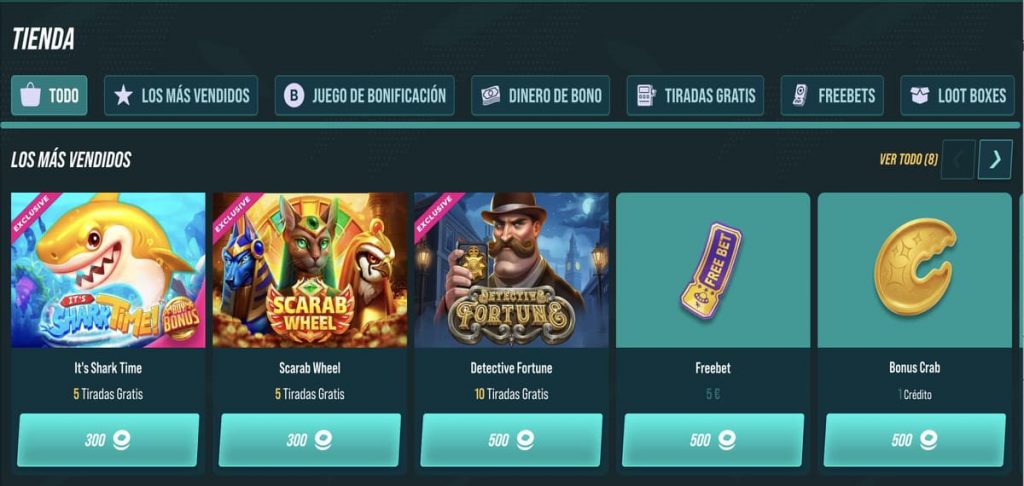 golisimo casino tienda