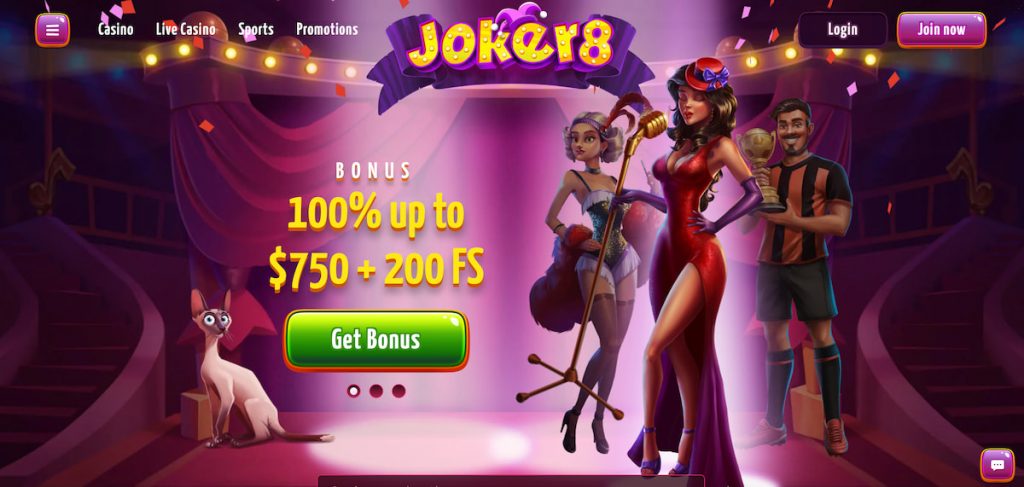 Joker8 Welcome