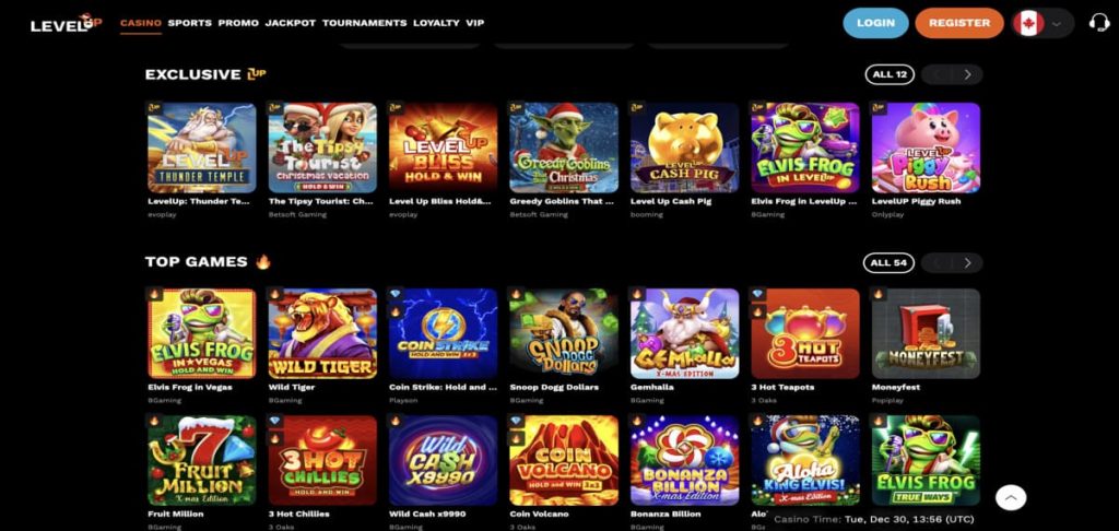 Level Up casino-games