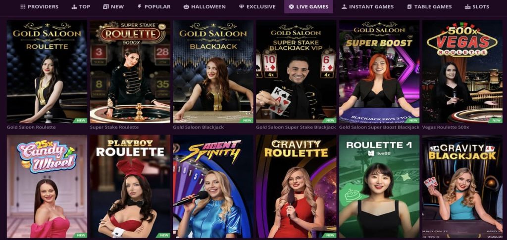 malina casino live