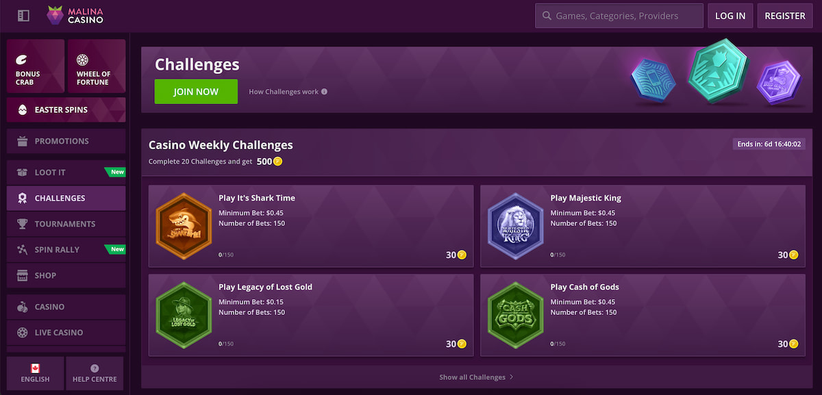 Malina Challanges CAD