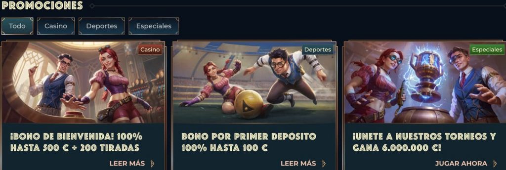 monster win casino bonos