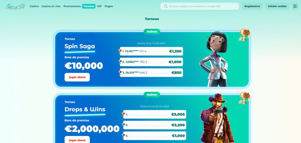 neon54-casino-torneo