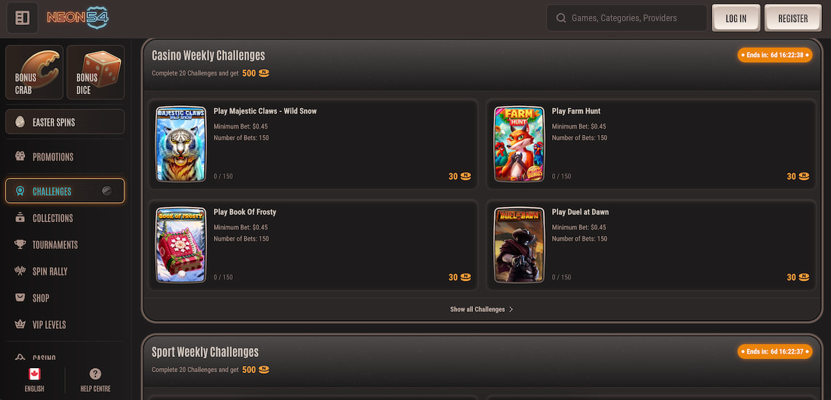 Neon54 Challanges CAD