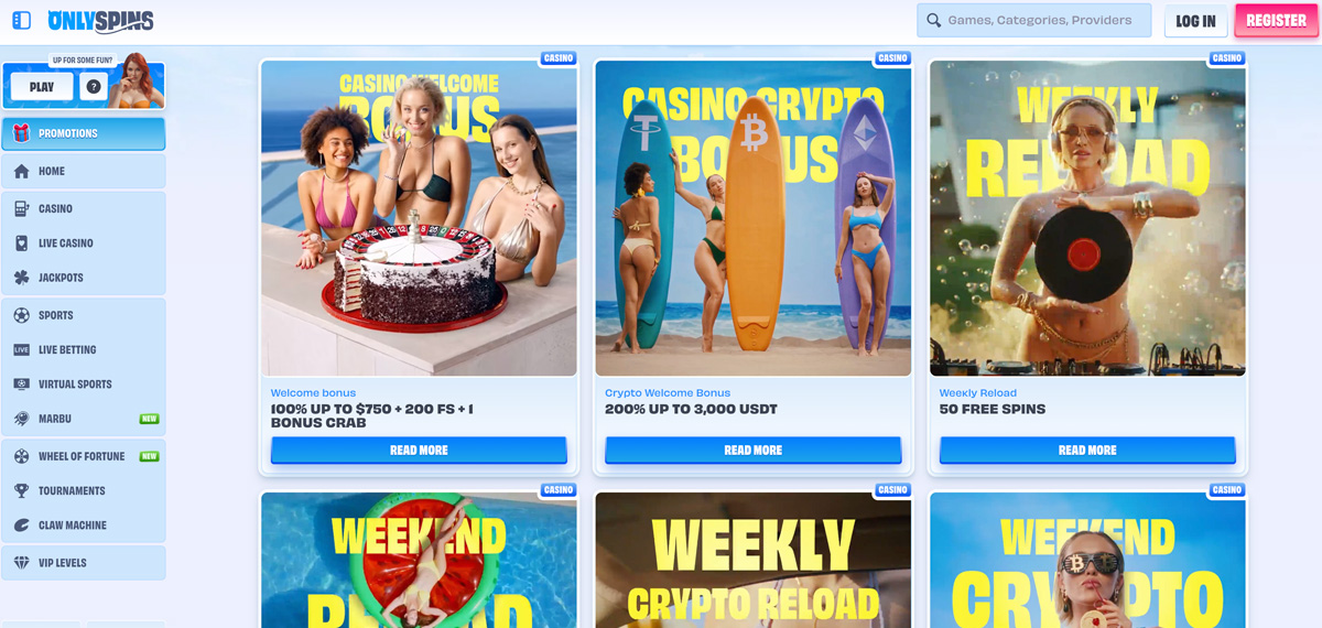 onlyspins-casino-bonuses