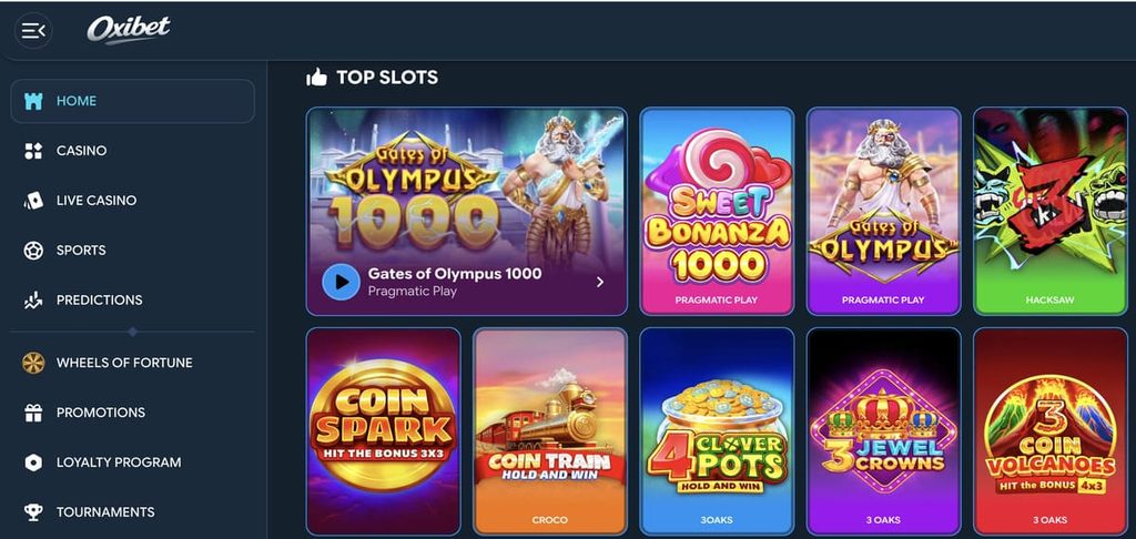 oxibet casino