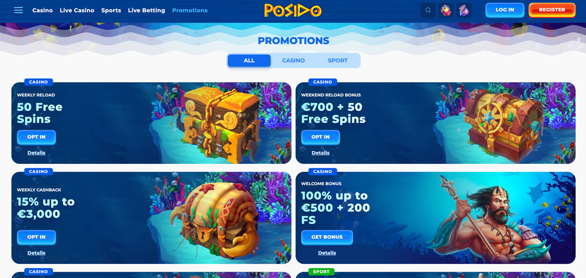 posido casino