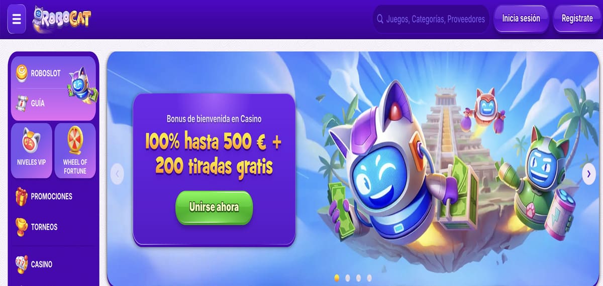 robocat casino