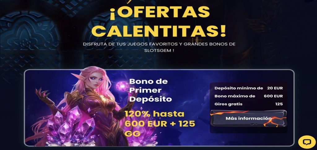 slotsgem casino bono