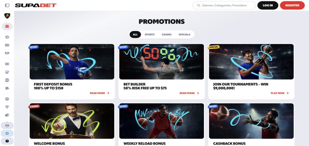 Supabet promotions