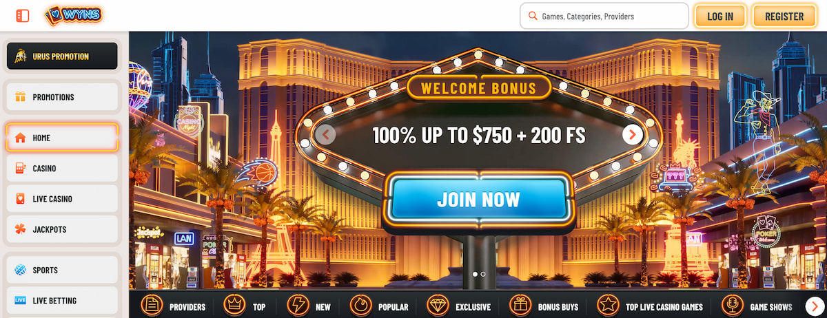 WynsCasino1 Reviews — Wyns Casino Review for Canadian Players
