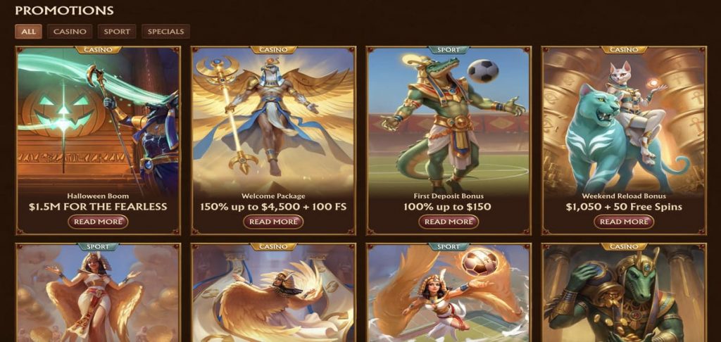 amunra bonuses