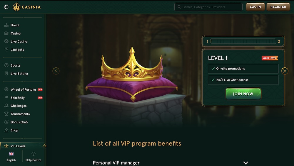 Casinia VIP