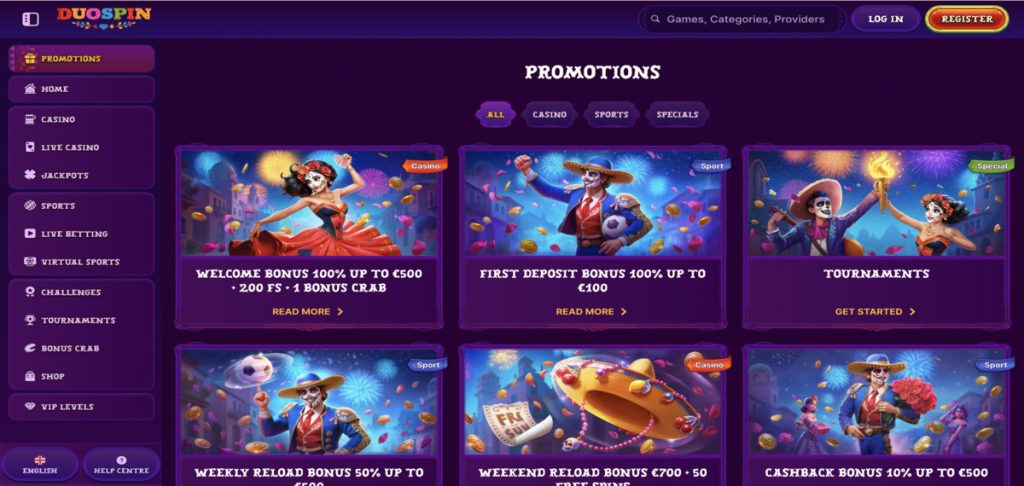 Duospin promo