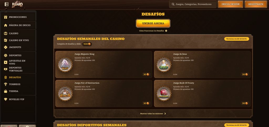 lizaro-casino-challenges
