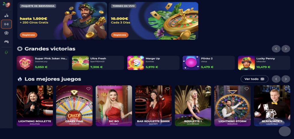 Nine Casino games