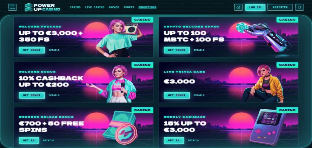 PowerUp Casino promo