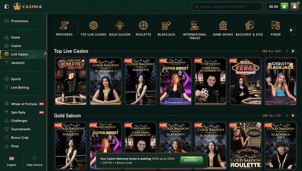Casinia Casino