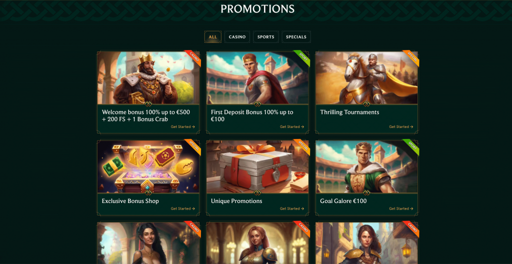 casinia promotions