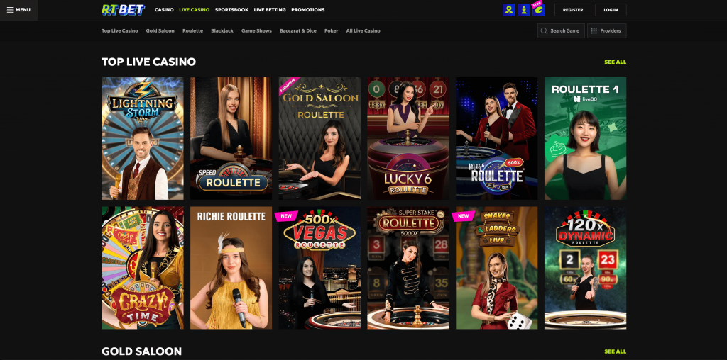 rtbet live casino