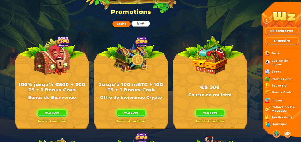 wazamba promo fr