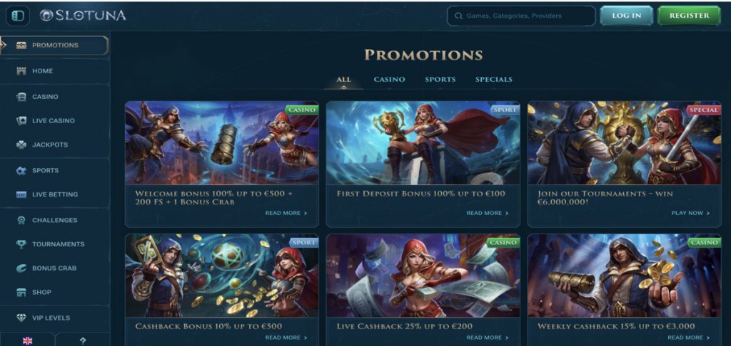 Slotuna promo