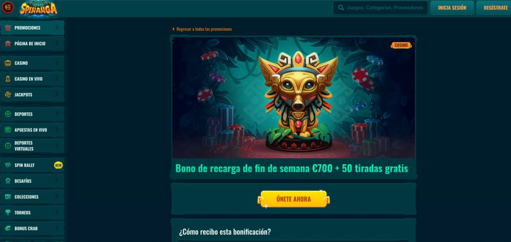 spimamga casino bonus