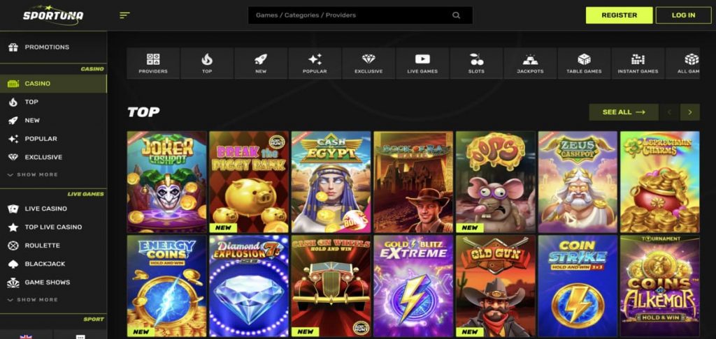 Sportuna games