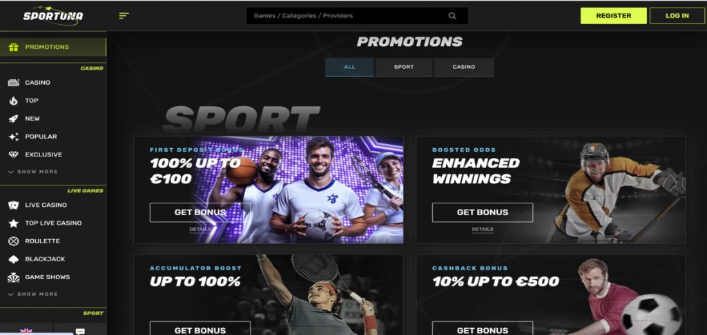 Sportuna promo