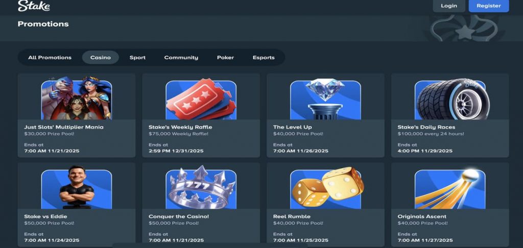 stake casino promos