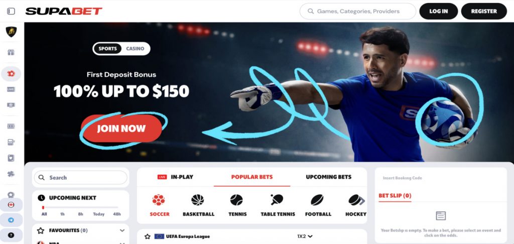 Supabet home