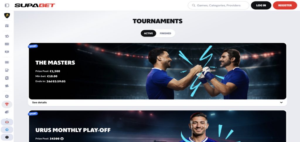 Supabet tournaments